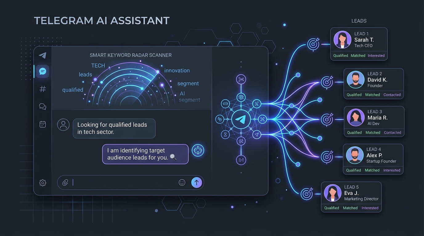 ربات تبچی هوشمند و بازاریابی هدفمند تلگرام (Smart Marketing Self-Bot) screenshot